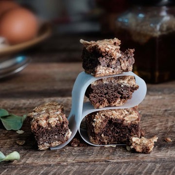 Nutella flapjacks
