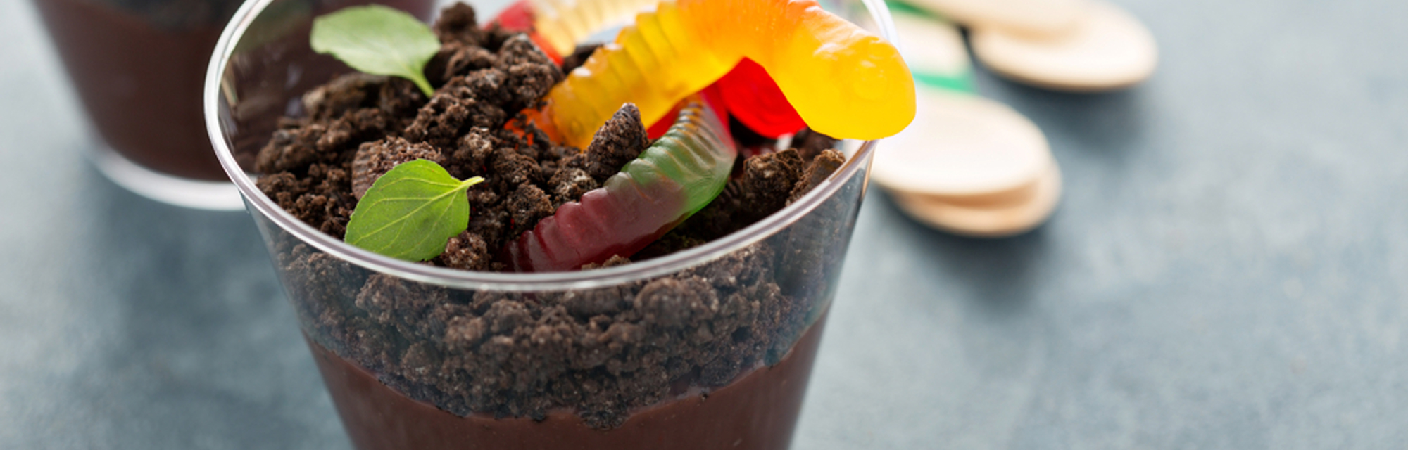 Jelly worms in mud